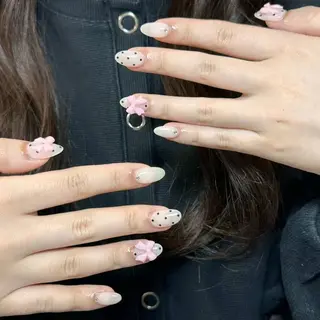 ネイル 🍄Rina🍄 韓国風ネイルのネイルデザイン