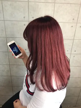 ロング カラー 烏丸韓国ヘア🇰🇷 ayaka🎀のヘアスタイル