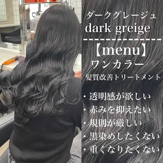 ロング カラー パーマ ヘアアレンジ メンズ キッズ 🦋韓国レイヤー｜ 透明感グレージュ🦋のヘアスタイル