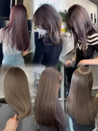 カラー 山田隆成/韓国カット バレ、ハイライト得意のヘアスタイル