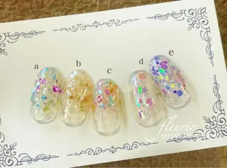 ネイル フルリール 【プライベートサロンのネイルデザイン