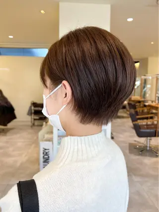 ショート カラー 韓国ヘア×髪質改善 /yoshikaのヘアスタイル