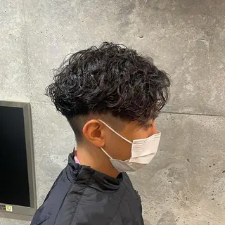 メンズ Ryo 難波 メンズサロンのヘアスタイル