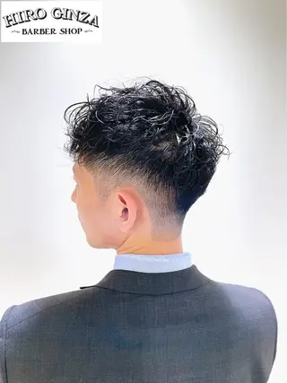 ショート パーマ 【パーマ指名No1】 浅野空人のヘアスタイル