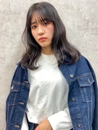 ロング 藤山大地 /カラーモデルのヘアスタイル