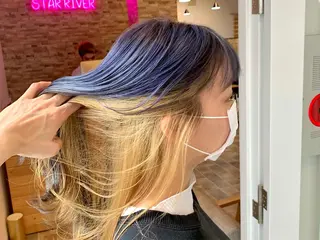 ロング 吉田 聡一のヘアスタイル