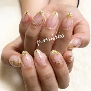 ネイル パラジェル有/ 長さだし/mahoのネイルデザイン