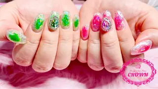ネイル CROWN プライベートサロンのネイルデザイン