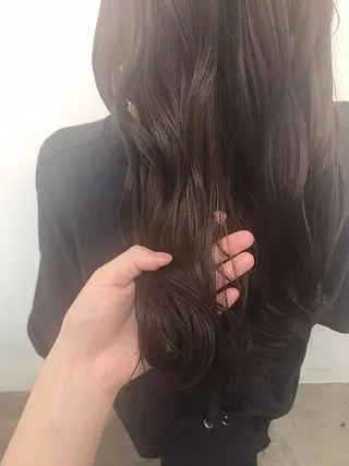 ロング カラー i sのヘアスタイル