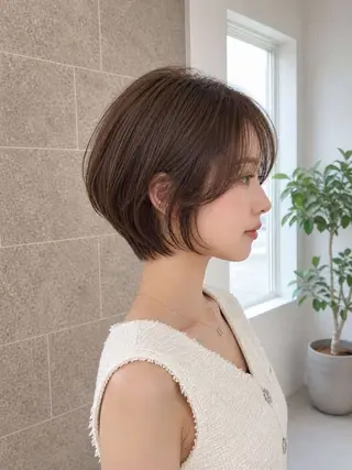 ショート カットモデル募集‎ / 角本 藍のヘアスタイル