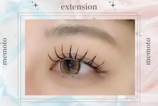 マツエク・マツパ 🌙memoto 東三国🌙のマツエク・マツパデザイン