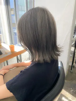 ショート カラー メンズパーマ メンズ特化ryoのヘアスタイル