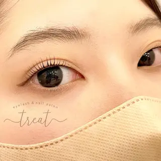 マツエク・マツパ treat eyelash & nail salon 阪急西宮ガーデンズ店(別館)所属・treat 西北店のマツエク・マツパデザイン