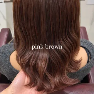 カラー 淡色┊︎ナチュラル 🧁奈那美🧁*.゜のヘアスタイル