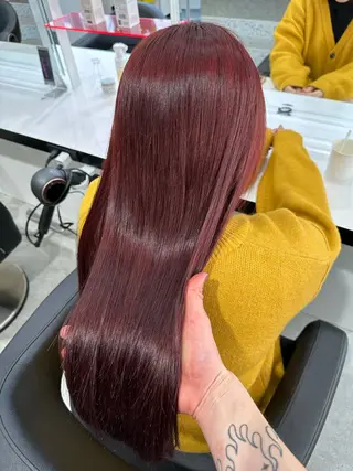 ロング カラー 透明感・トレンドヘア 🫧齋藤拓未🫧のヘアスタイル