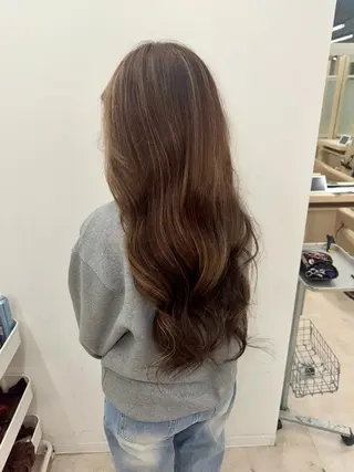 ロング カラー EARTH菊名店👾 ひらのすぐるのヘアスタイル