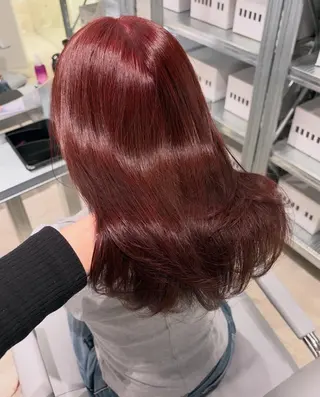 ミディアム カラー ダブルカラー/レイヤ ーカット 🤍ゆきなのヘアスタイル