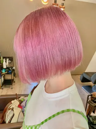 ショート 🍀ケアブリーチ カラー🍀坂井のヘアスタイル