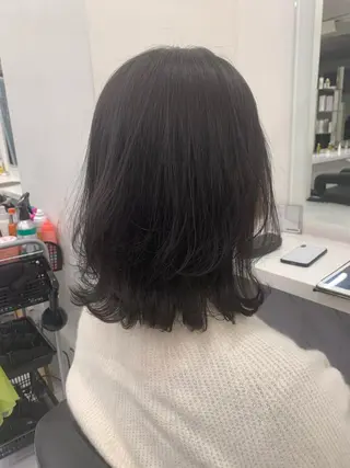 ミディアム 【美容室が苦手な方 専問美容室】MIHOのヘアスタイル