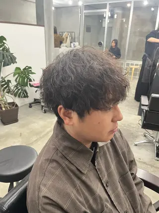 ショート パーマ メンズ メンズ満足度No.1 代表 北野拓海 蕨のヘアスタイル