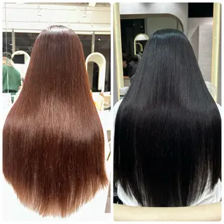 ロング ボブ/縮毛矯正 /大宮🎀ゆづきのヘアスタイル