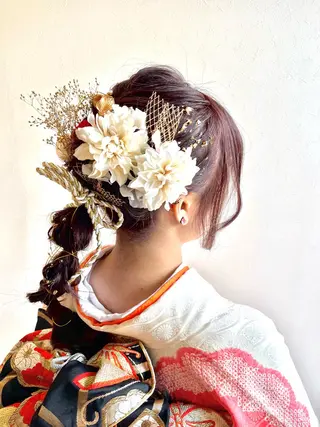ヘアアレンジ ヤマモト ヒロミのヘアスタイル