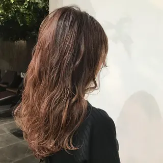 ロング カラー レイヤー/顔周り /AKARIのヘアスタイル