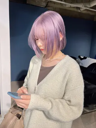 ショート 🌈ハイトーン/ボブ 🌈のヘアスタイル
