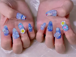 ネイル 長さだし専門店 M2　rikaのネイルデザイン