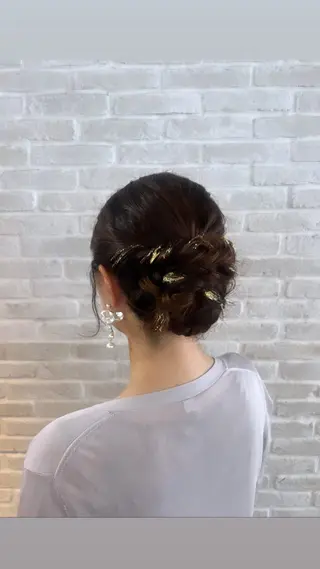 ロング ヘアアレンジ Topstylist YUKIのヘアスタイル