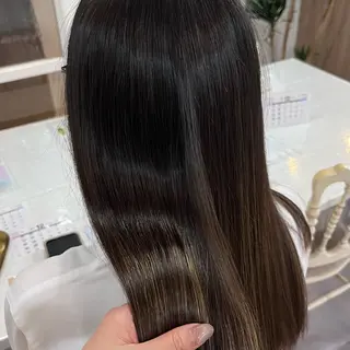 ロング 光本 千紘のヘアスタイル