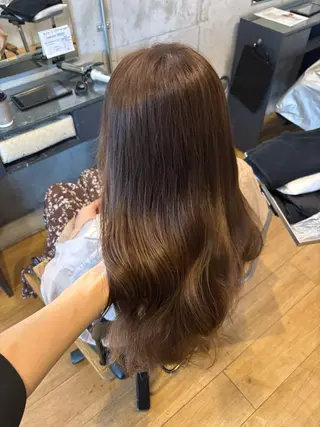 ロング カラー 💖韓国風艶髪ヘア 💖EREN🦋のヘアスタイル