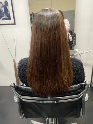 ロング 宇野 鈴花のヘアスタイル
