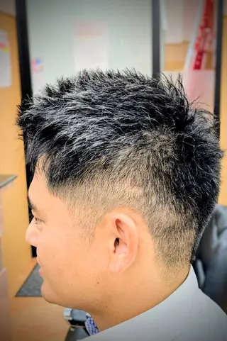 ショート 理容プラージュ燕三条 福井のヘアスタイル