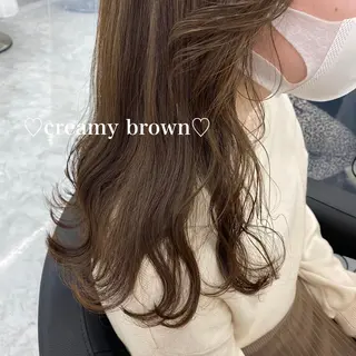 セミロング カラー パーマ ヘアアレンジ メンズ ネイル マツエク・マツパ 🐩推し活🐩 FUTABA🍒のヘアスタイル