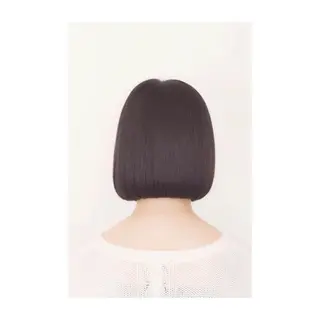 ショート ミディアム カラー アオガミ （前髪顔周りカット）のヘアスタイル