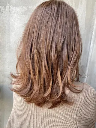 ミディアム カラー Mogami Kengoのヘアスタイル