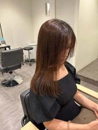 セミロング 片平 帆香のヘアスタイル
