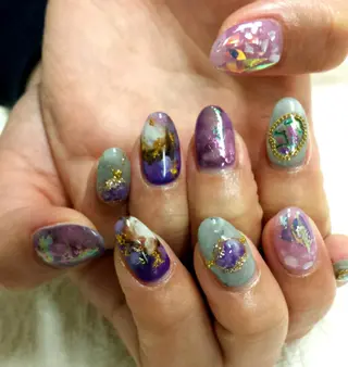 ネイル 河野ちえ (雑誌掲載サロン)のネイルデザイン