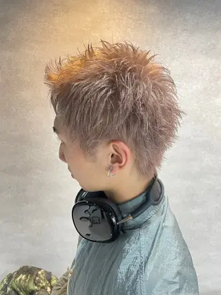 ショート カラー 🔥メンズ 特化🔥菊水皐暉🔥のヘアスタイル