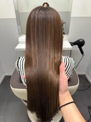 ロング カラー 【美髪矯正 /髪質改善】RINのヘアスタイル