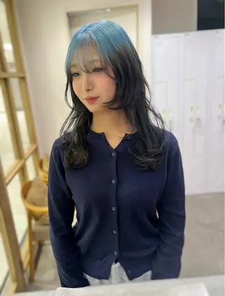 カラー 河原 楓樹のヘアスタイル
