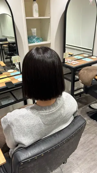 ショート cocotte みづき/艶カラー🫧のヘアスタイル