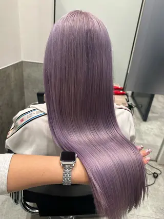 ロング カラー ヘアアレンジ 原宿ハイトーンカラー 🌼みるい🌼のヘアスタイル