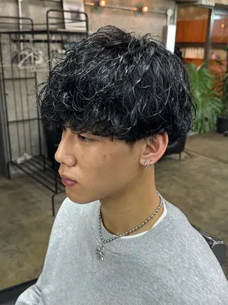 ショート パーマ メンズ メンズ特化酒井翔太 /メンズカット/名駅のヘアスタイル