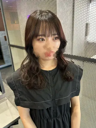 セミロング 平畑 直将のヘアスタイル