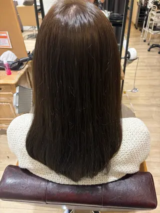 ロング 松山 麻一のヘアスタイル