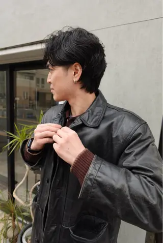 ショート メンズ ✳︎透明感カラー✳︎ ボブ✳︎nanaのヘアスタイル