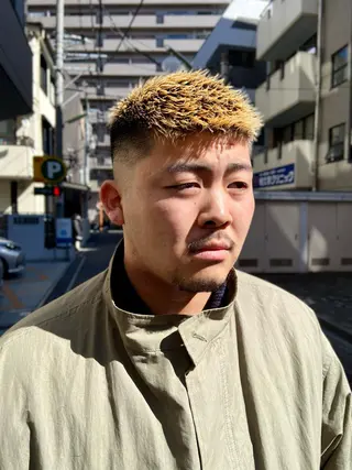 ショート カラー メンズ 💈圧倒的メンズ特化 DAITO💈のヘアスタイル
