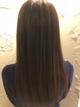 ロング カラー 推しカラー オタク美容師 山本のヘアスタイル